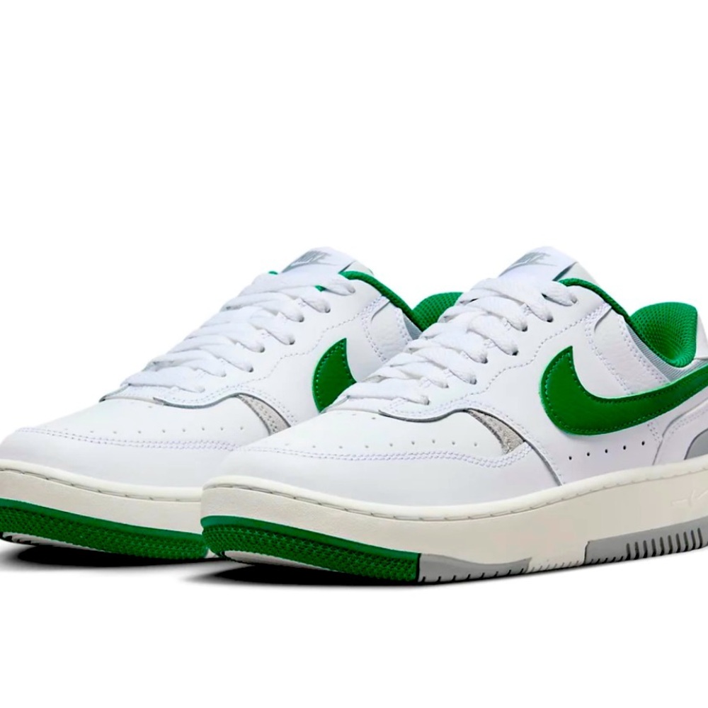Nike Women's Sneakers White and Green — Nike Gamma Force Malachite Green